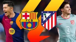 شاهد الآن Barcelona vs Atletico Madrid.. القنوات الناقلة ومعلق مباراة برشلونة ضد أتلتيكو مدريد في الدوري الإسباني 2025